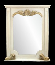 Lustro na zam�wienie Rama: Wys. 79cm Szer. 60cm , Lustro Wys. 58cm Szer. 38 cm