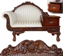 SOFA MEB - 8004; Wys. 90 cm, Szer. 125 cm, Gł. 60 cm