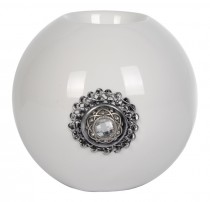 SOU BIEL2 SZKLIWIONA KULA �REDNIA NA TEALIGHT