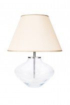 FA 07-2001A037 BALI GLASS LAMP SHADE TERRA BEIGE