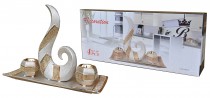 COM 17B001C KPL/4 ŚWIECZNIK FIGURA PATERA